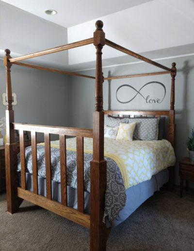 Custom Wood Bed Frame